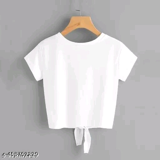Pretty crop top for girls