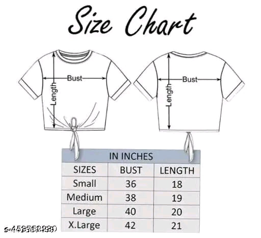 Pretty crop top for girls