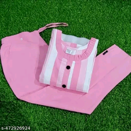 Khadi cotton suits pink